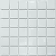 Декоративная мозаика Nsmosaic P-523 NS08PL0163nsk 30.6x30.6см цвет Белый