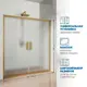 Душевая дверь Gutewetter GWMPKB019D4 180см эффект стекла матовый раздвижной