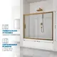 Ширма на ванну Gutewetter GWMPKB019P2 155x150 см 6 мм фурнитура бронзовая стекло бесцветное закаленное