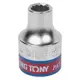 Торцевая головка двенадцатигранная King Tony 333008S 3/8 дюйма 1/4 дюйма
