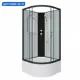 Душевая кабина Niagara 67071414BK высокий поддон 80x80см