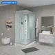 Душевая кабина Niagara 439753QF низкий поддон 90x70см