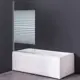 Ширма на ванну Grossman GR-100P 80x140 профиль хром