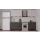 Кухня Магнолия Аленушка 00-00240871 200x216x60 см ЛДСП цвет серо-бежевый