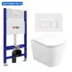 Комплект инсталляция с унитазом Enio 611945 цвет белый
