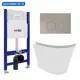 Комплект инсталляция с унитазом Enio 612179 цвет белый