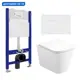 Комплект инсталляция с унитазом Enio 550462 цвет белый