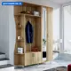 Комплект мебели для прихожей Миф Лика № 1 150x215x37 см ЛДСП цвет бежевый
