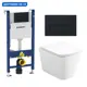 Комплект инсталляция с унитазом Geberit 588303 цвет белый