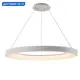 Люстра подвесная светодиодная Mantra Niseko с пультом управления 17 м² регулируемый белый свет цвет белый
