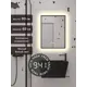 Зеркало для ванной Alias В раме для ванной qvr906035b с подсветкой 60x90см