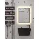 Зеркало для ванной Alias В раме для ванной qvr90603b с подсветкой 60x90см