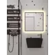 Зеркало для ванной Alias В раме для ванной qvr90903b с подсветкой 90x90см