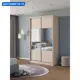 Шкаф-купе Клевер Атина с 2 дверями 240x120х58 см 6 полок ЛДСП цвет шамони светлый комбинированный