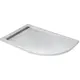 Душевой поддон Cezares Tray 425498 ассиметричный искусственный камень 80x120см