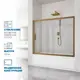 Шторка на ванну Gutewetter GWMPKB019P2 175x150 см цвет фурнитуры бронзовый стекло безцветное закаленное 6 мм