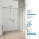 Дверь в душевую нишу GuteWetter GWMPKB019D4 170x200 см цвет фурнитуры хром блестящий стекло матовое закаленное 6 мм