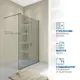 Душевая перегородка GWMPWA8STB 66x198 см цвет фурнитуры хром блестящий, стекло безцветное закаленное 8 мм