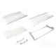 Сушилка для посуды Ametist af21600kit2 56.8 см 2 яруса цвет хром