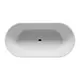 Ванна Riho Bilbao 170x80 акриловая Овальная цвет белый