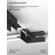 Коннектор Elektrostandard A067500 угловой жесткий для соединения трековых шинопроводов встраиваемый однофазный цвет черный