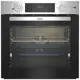 Встраиваемый духовой шкаф Hotpoint HSTF 1231 JSAH IX 59.4х59.5х56.7 см цвет нержавеющая сталь, черный