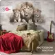 Фотообои флизелиновые Barton wall 3d Лев Животные 300x270 см M25603