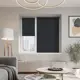 Рулонная штора Evoli 180x170 см цвет черный графит