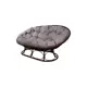 Диван садовый M-group 12880209 Мамасан Home 164 см x 104 см x 75 см сталь коричневый