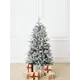 Ель новогодняя искусственная Binoshe Bourget заснеженная 210 см