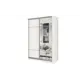 Шкаф-купе Хочу домой 220x150x60 см 4 полки ЛДСП цвет белый