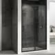 Душевая дверь Abber AG30120B5 120см эффект стекла прозрачный раздвижной