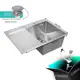 Мойка для кухни Stein GL37851-R/031 78x51 см глубина чаши 19 см нержавеющая сталь цвет сатин