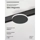 Трековый светильник спот светодиодный Elektrostandard A065984 4 Вт 1 м² цвет черный