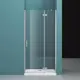 Душевая дверь Belbagno KRAFT-B-12-60/40-C-Cr-R 100см эффект стекла прозрачный распашной профиль хром