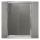 Душевая дверь Belbagno UNO-195-BF-1-120-C-Cr 120см эффект стекла прозрачный раздвижной