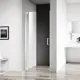 Душевая дверь Belbagno MARMI-B-1-90-C-Cr 90см эффект стекла прозрачный распашной