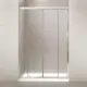 Душевая дверь Belbagno UNO-195-BF-2-180-P-Cr 180см эффект стекла рифленый раздвижной