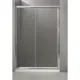 Душевая дверь Belbagno UNO-BF-1-120-C-Cr 120см эффект стекла прозрачный раздвижной