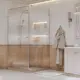 Душевой уголок Ambassador Abner 10011102L квадратный 100х100см серебристый блеск профиль эффект стекла прозрачный