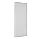 Дверь-купе 225.5x90.4 см МДФ цвет кашемир/черный узкий профиль