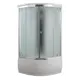 Душевая кабина Timo Comfort T-8890 Fabric Glass 90x90x220 средний поддон 1/4 круга