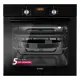 Электрический встраиваемый духовой шкаф Simfer B6EB56024 60х59.5х56.5 см цвет черный