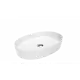 Раковина накладная Creavit Loop LP160-00CB00E-0000 белая глянцевая 60см