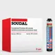 Пена монтажная профессиональная Soudal Soudafoam Premium 65 теплоизоляционная летняя 820 мл 3 шт