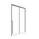 Душевая дверь Timo T58L 140см эффект стекла прозрачное закаленное стекло раздвижной