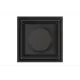 Диммер встраиваемый Liregus Ретро LRG_29-219 1 клавиша цвет черный матовый