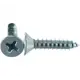 Саморезы универсальные ЦКИ DIN7982 потайные острые оцинкованные 5x6.5 мм 1000 шт