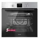 Электрический встраиваемый духовой шкаф Simfer B6EM56001 60x59.5x56.5 см цвет черный/серый металлик