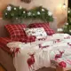 Комплект постельного белья Этель Scottish deer 10385151 хлопок 1.5-спальный наволочки 70 x 70- 2 шт цвет разноцветный